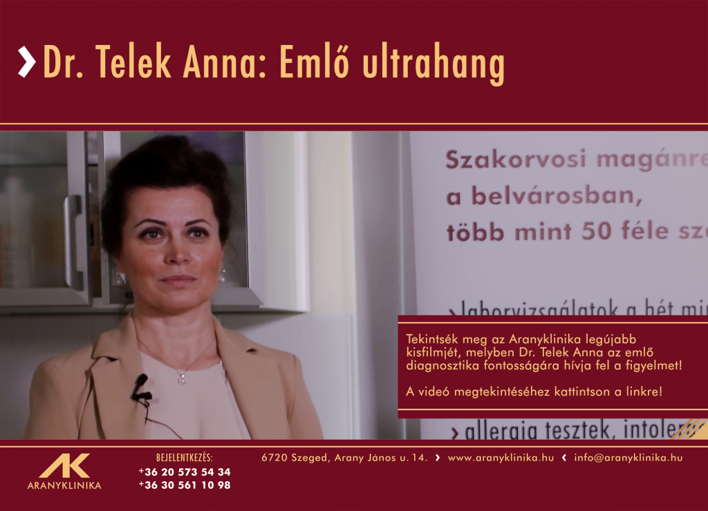 Dr. Telek Anna: Emlő ultrahang
