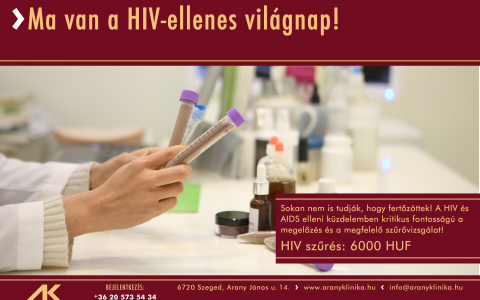 Ma van a HIV-ellenes világnap!