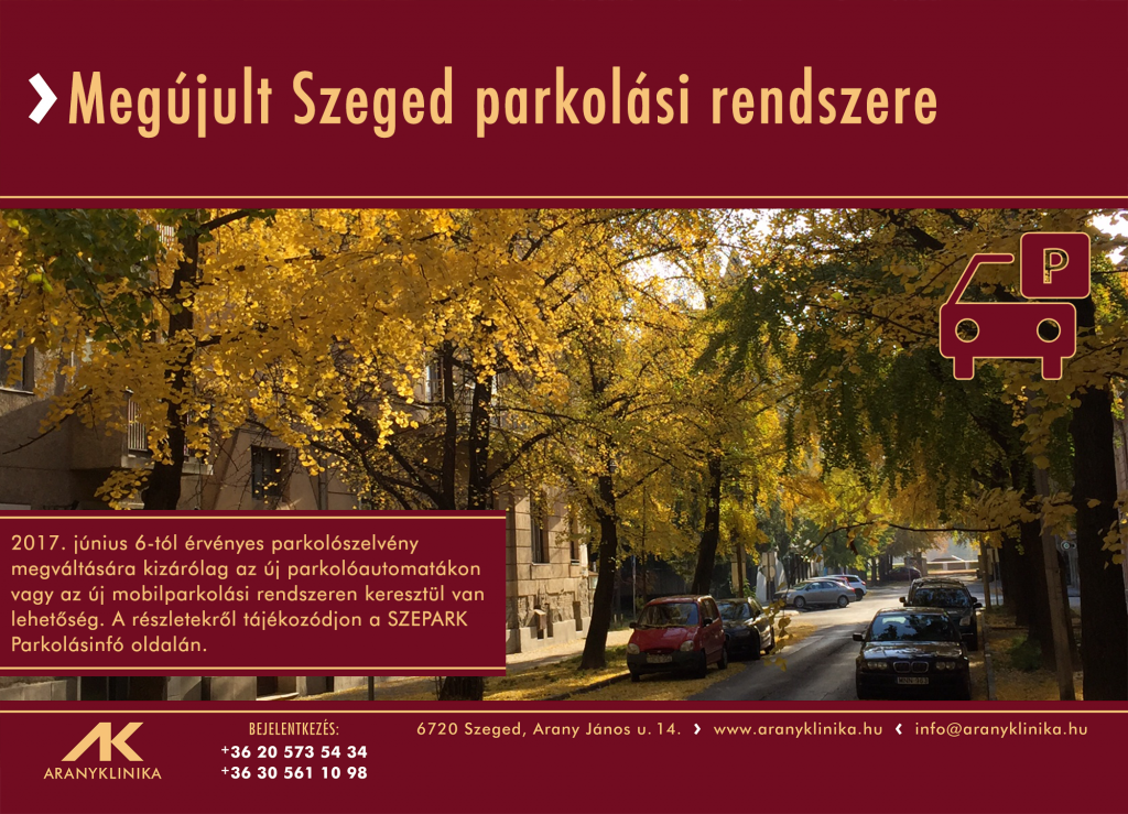 Megújult Szeged parkolási rendszere