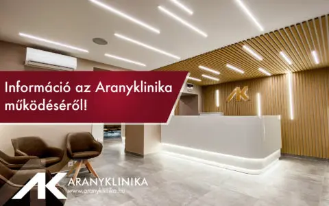 Információ az Aranyklinika működéséről!