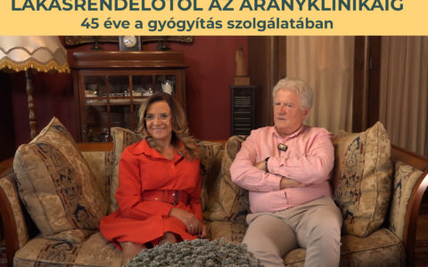 Lakásrendelőtől az Aranyklinikáig – 45 éve a gyógyítás szolgálatában