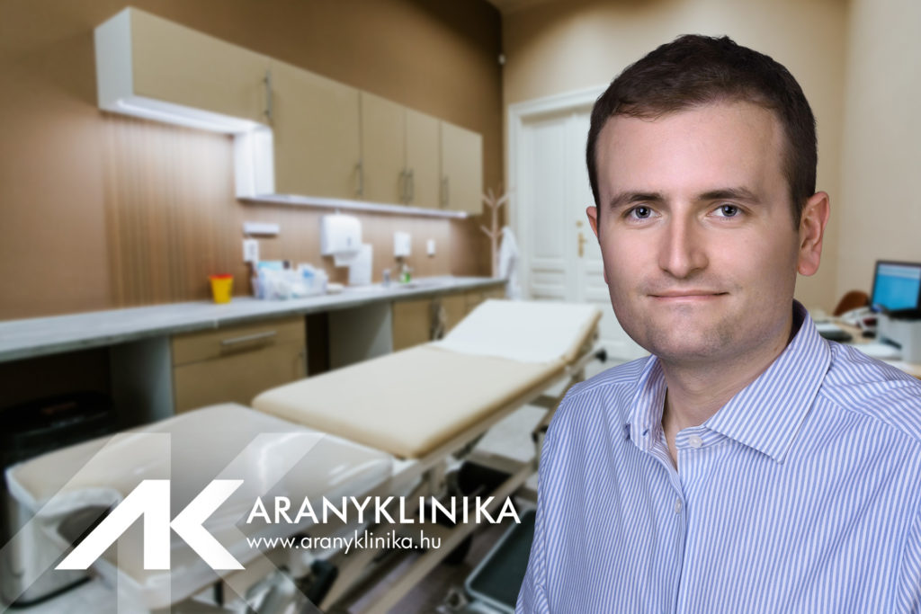Új nőgyógyász szakorvos az Aranyklinikán – Dr. Kolcsár Bálint