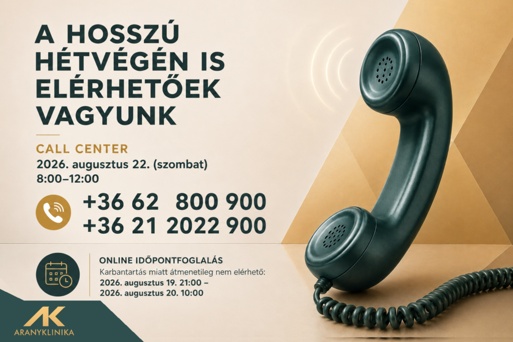 Az augusztus 20-i hosszú hétvégén is elérhetőek vagyunk
